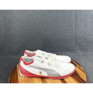 PUMA Men's Valorosso Lo SF WebCage Ferrari Athletic Sneakers White/Red Size 14